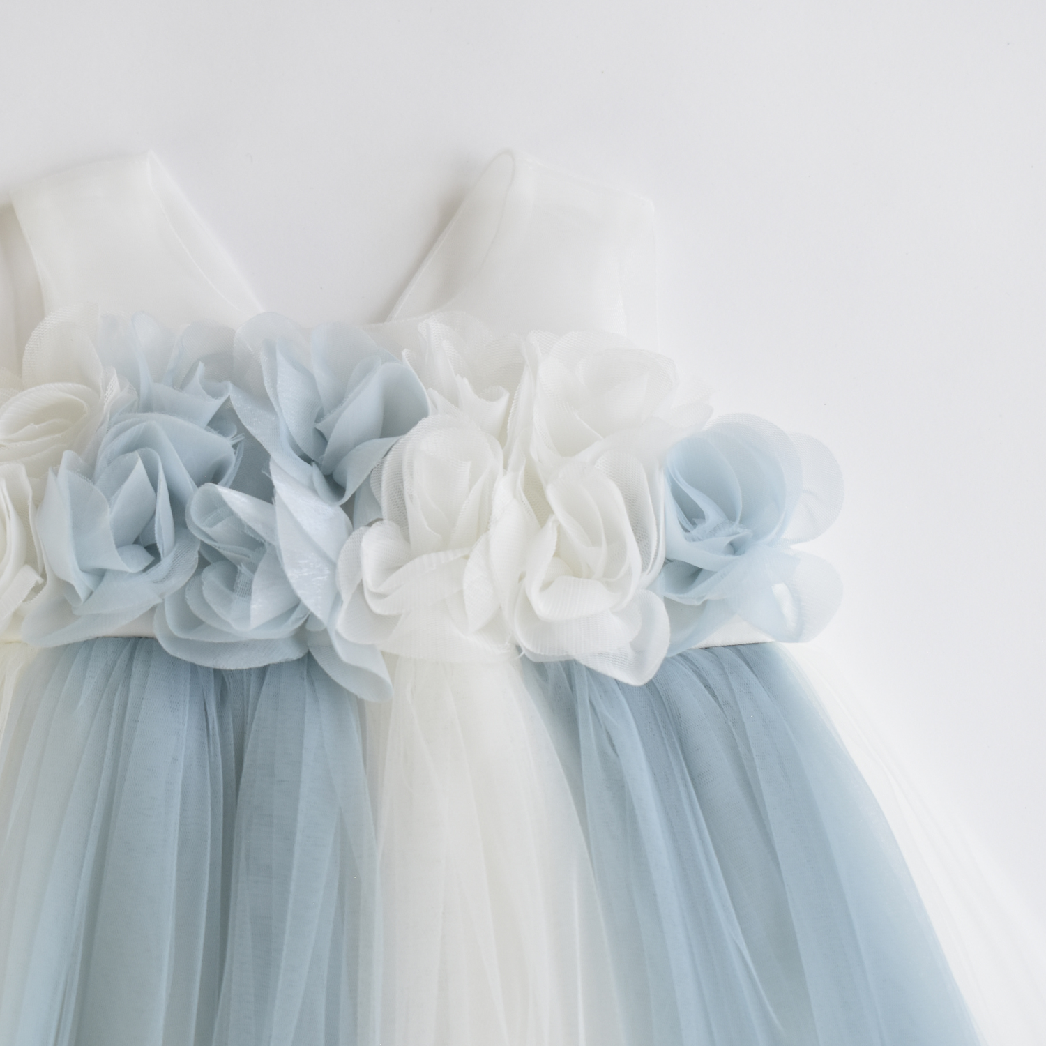 Dainty dress for baby girls pink / blue