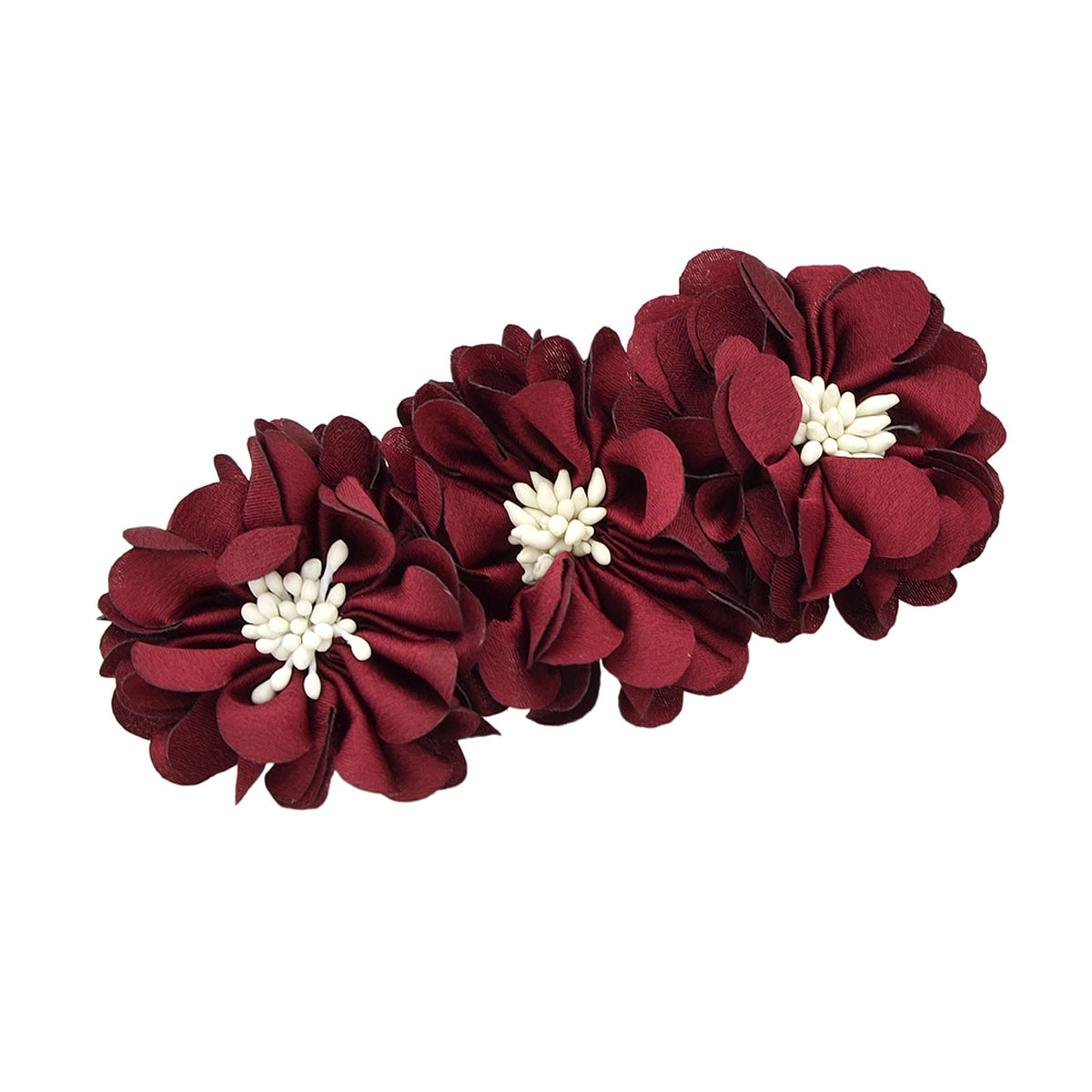 Flower Hairgrips blue / red / pink