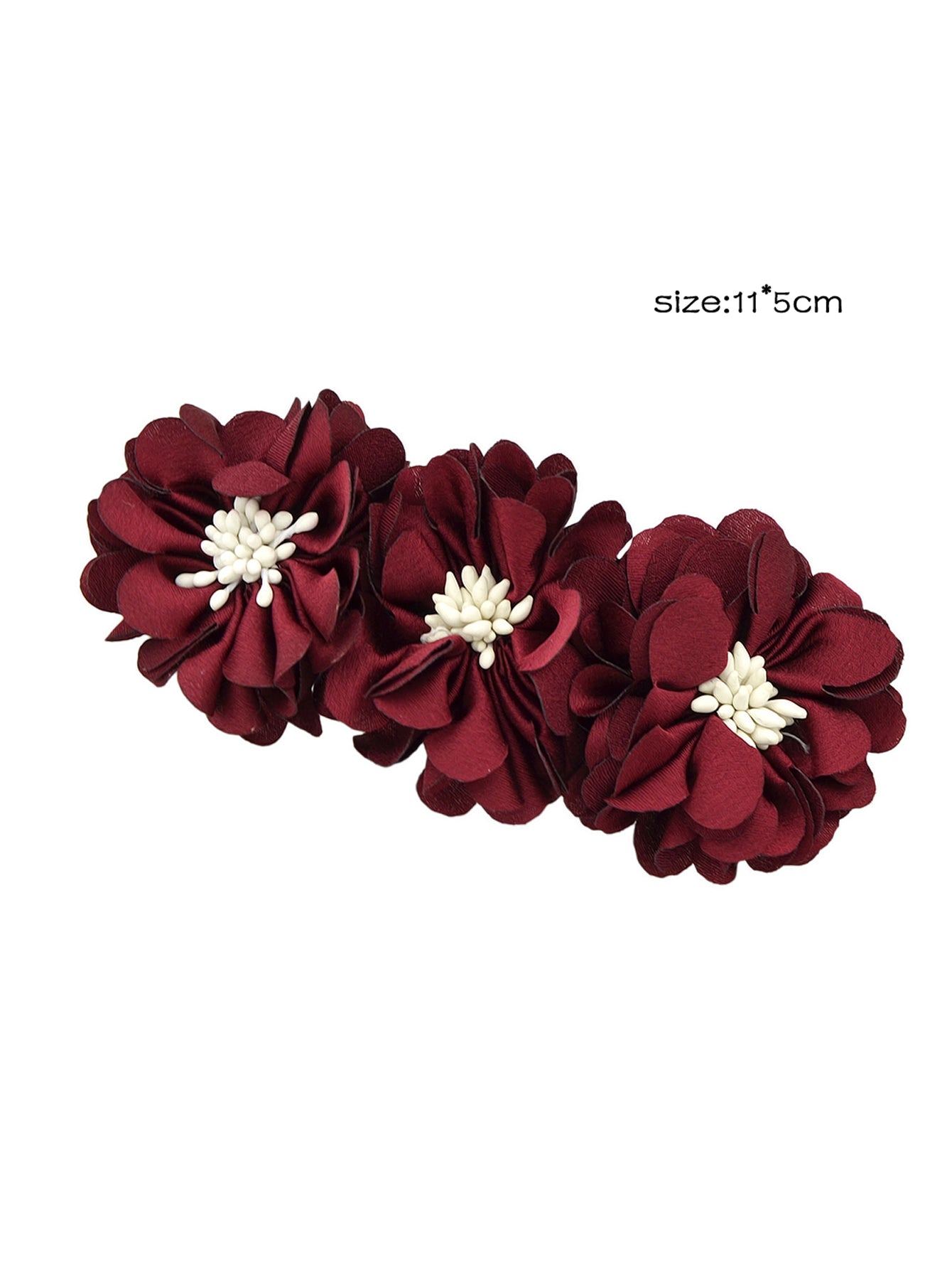 Flower Hairgrips blue / red / pink
