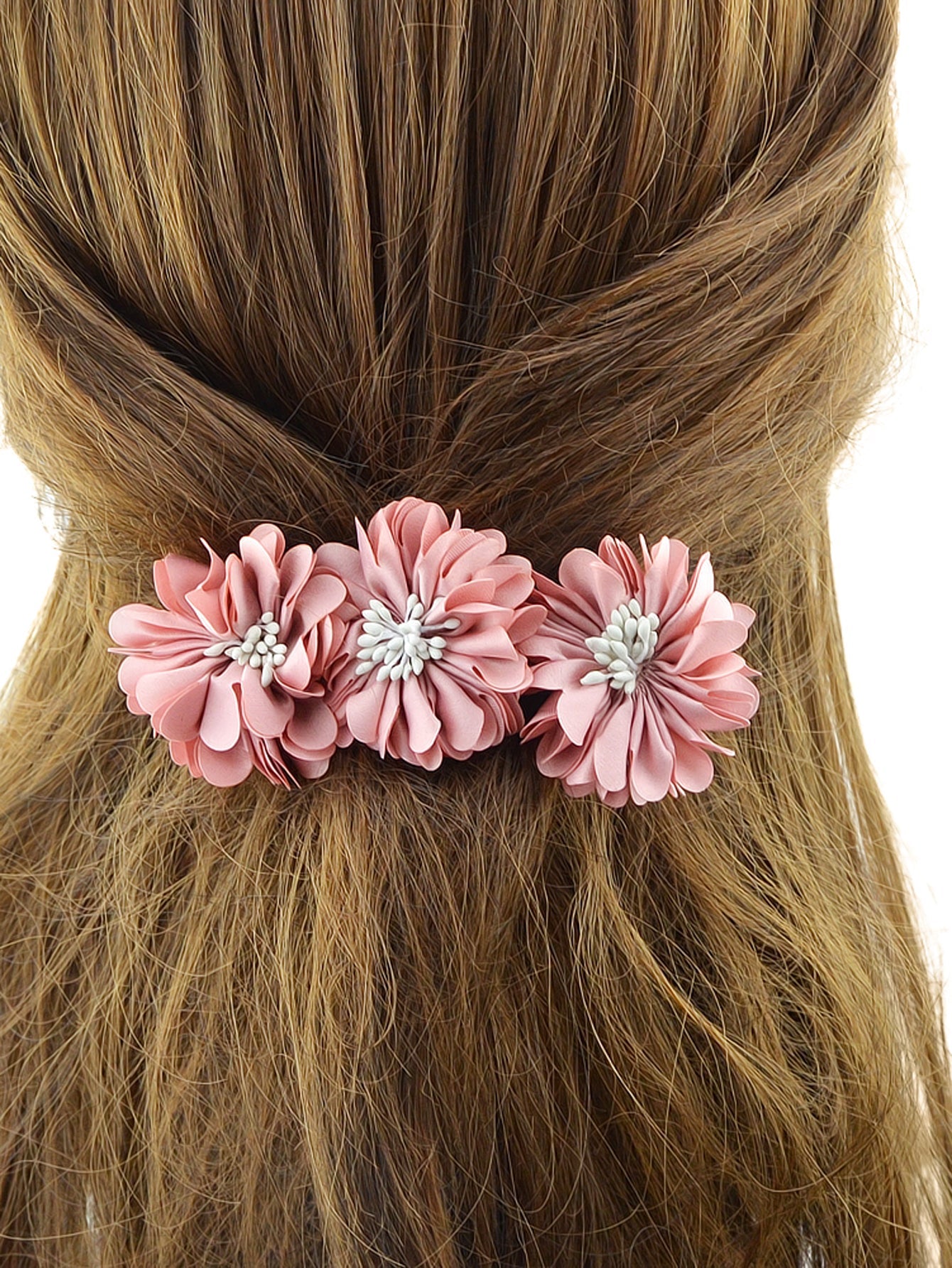 Flower Hairgrips blue / red / pink