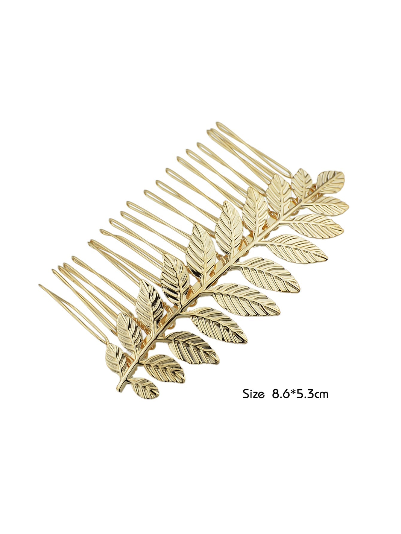 Gold / Silver Leaf Hair Clips