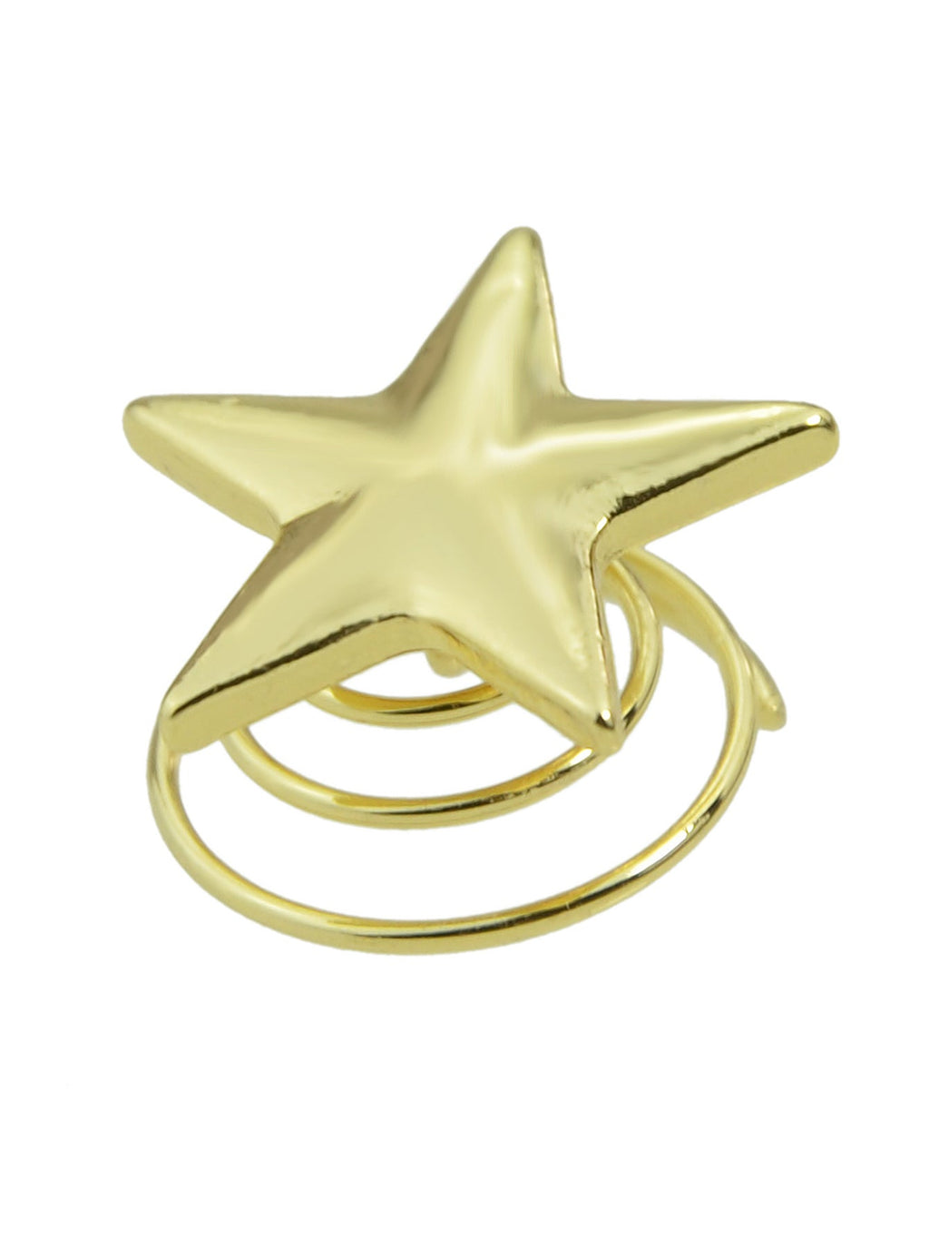 Gold Star Hair Clip
