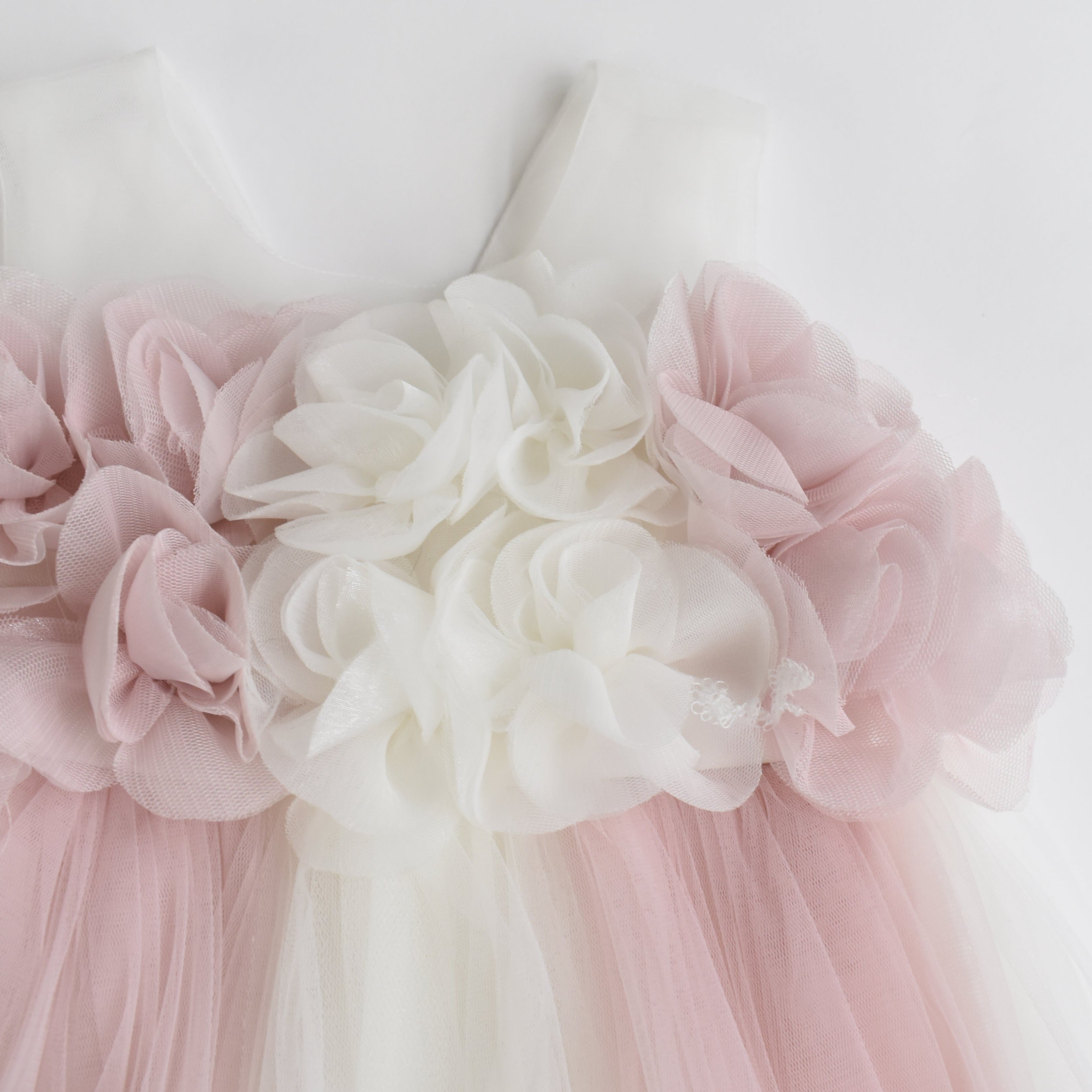 Dainty dress for baby girls pink / blue